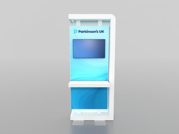 MOD-1490 Double-sided Monitor Kiosk -- Image 1